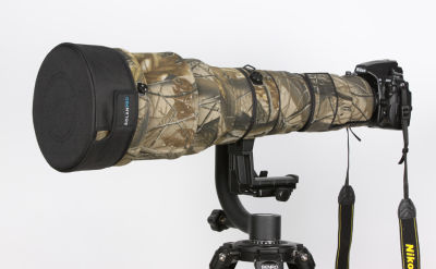 ROLANPRO ฝาเลนส์ SLR Jaket Loreng เลนส์กล้องโทรศัพท์สั้น Gairuolan สำหรับ Nikon 800Mm 600Mm 500Mm 400Mm 300Mm