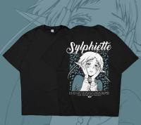 Sylphiette Sylphy Mushoku Tensei Rudeus Grayrat T-Shirt Graphic Printed Casual Fashion Crew Neck Short Sleeve Men Women T-Shirt