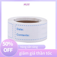 ?【HOT SALE】MUXI 150PCS/ROLL Food FREEZER labels สติกเกอร์เก็บตู้เย็นฉลากอาหาร