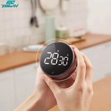 Multifunction Digital Timer Loud Alarm Water Drop Shape Countdown