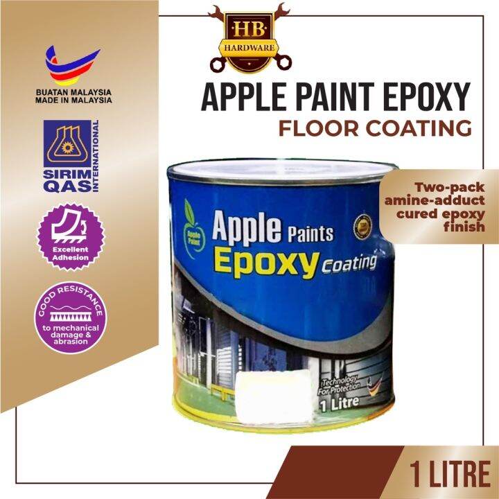 vouchers rm50 paint♈ DIY👩‍🔧 1L Cat Lantai Epoxy/ Epoxy Floor Paint