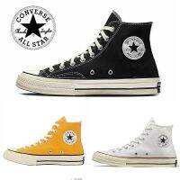 【คุณภาพสูง】รองเท้าผ้าใบหุ้มข้อ รุ่น All Star Classic Hi สีดำ ขนาด 36-44