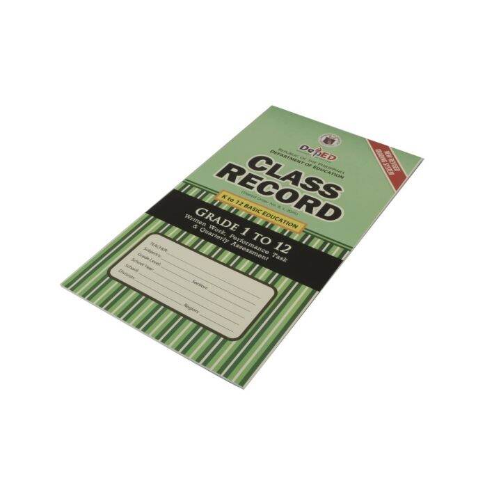 Class Record K to 12 Basic Education Lazada PH