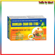 Combo 2 Hộp Viên Ngậm Ho Bromelain - Chanh Đào