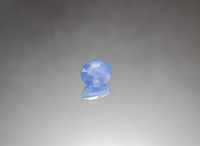 ไพลิน(Blue Sapphire Ceylon) ซีลอน เผาเก่า "อัญมณีแห่งปัญญา" น้ำหนัก 0.80 ct. ขนาด 4.6*3.3*5.6 mm. พลอยแท้ 100% เนื้อดี ราคาถูก