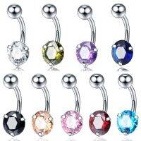 【CW】 1pc Navels Round Ear Belly Piercings Ombligo Jewelry Night Rings