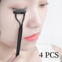 【CW】 4PCS/set Curler Makeup Lash Separator Metal Comb Mascara Curl