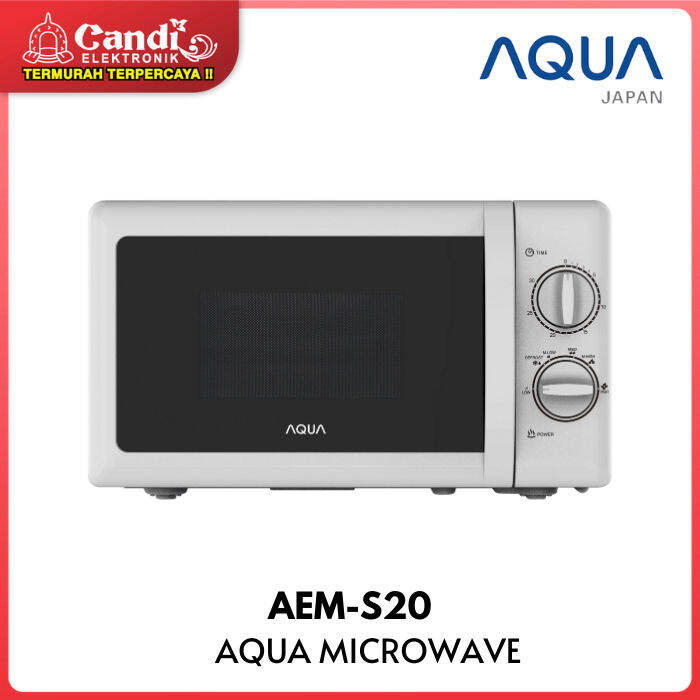 AQUA Microwave 6 Power Levels Kapasitas 20 Liter AEMS20 Lazada Indonesia