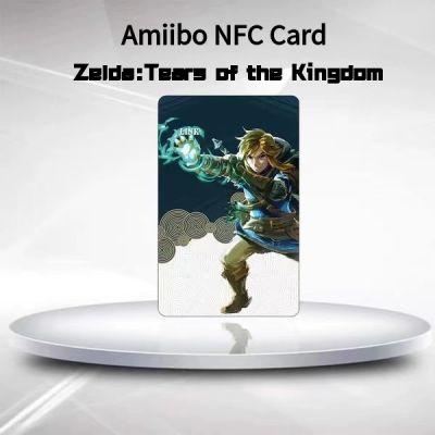 Rlucky 2023บัตร Amiibo ใหม่สำหรับตำนานของ Zelda: น้ำตาแห่งราชอาณาจักรลิงก์ Amiibo การ์ด NFC การเชื่อมโยงสำหรับ Nintendo Switch &amp; Switch Oled / Lite อุปกรณ์สำหรับเล่นเกมและเสื้อผ้า
