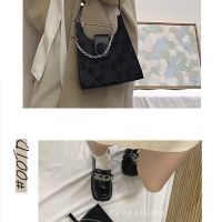 Chain Bag Female 2022 New Style Trendy All-Match High-End Sense ins Niche Texture Black One-Shoulder Messenger Underarm