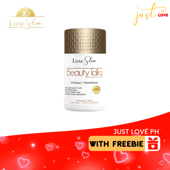 Luxe Slim Beauty Talks Glutathione Capsules Lazada PH