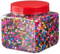PYSSLA Beads, mixed colours, 600 g (พึซล่า ลูกปัด, คละสี, 600 ก.)