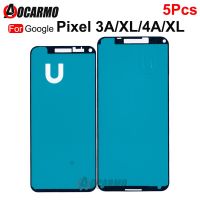 กาวหน้าหน้าจอ LCD 5ชิ้นสำหรับ3A Google Pixel 4A XL 4A 4G 5G ชิ้นส่วนอะไหล่สติกเกอร์3Axl