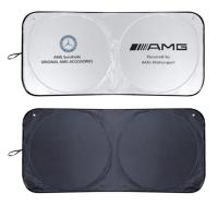 รถหน้าต่างด้านหน้า Sun Shade Visor พับกระจก UV สำหรับ Mercedes Benz W211 W203 W204 W124 W210 W220 W201 AMG