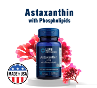 LE Astaxanthin with Phospholipids บำรุงผิว ต่อต้านริ้วรอย Made in USA | Life Extension