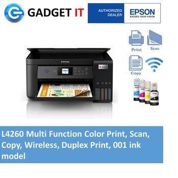 EPSON L4260 Multi Function Color Print, Scan, Copy, Wireless, Duplex ...