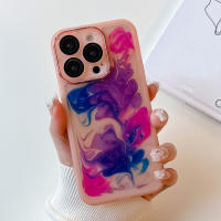 INEATER เคสครอบโทรศัพท์บาง TPU หลากสีกันกระแทกสำหรับ iPhone 14 Pro สูงสุด13 12สำหรับกล้อง iPhone 11