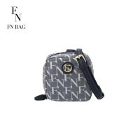 FN BAG NEW CLASSIC 4 #MONOGRAM CUBIC : กระเป๋าอเนกประสงค์ / กระเป๋าสะพายพาดลำตัว / กระเป๋าคล้องคอ  / Coin purse &amp; pouches /  Crossbody bag 1308-21285