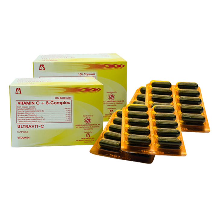 Ultravit C [Vitamin C + B-Complex] Box of 100s | Lazada PH