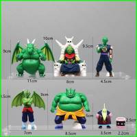 Yb2 โมเดลฟิกเกอร์ Dragon Ball Piccolo Family Action Figure Tambourine Cymbal Drum Cookers ของเล่นสําหรับเด็ก 7 ชิ้น BY2