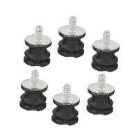 6pcs Annular Buffer Kit Shock Absorber Cover Isolater Buffer Mounts Set For Husqvarna 61 266 268 272 Jonsered 625 630 670