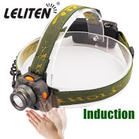 Mini induction LED Headlamp Fishing Portable head lamp flashlight Headlight Headlamp torch