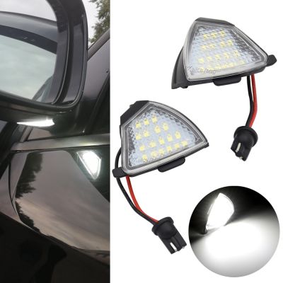 ✒✕✓ For VW GOLF 5 GTI V MK5 Jetta Passat B5.5 B6 Sharan Superb EOS LED Side Rearview Mirror Floor Ground Lamp Puddle Welcome Light