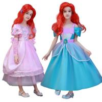 [COD] The new mermaid Ariel princess dress role-playing long birthday performance big children