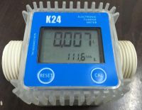 K24 Turbo Digital Flow Meter Flowmeter Diesel Fuel Water Plomeria Flow Indicator Protable Turbine Flowmeter Caudalimetro Sensor Electrical Trade Tools