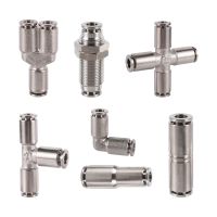 Pneumatic Quick Connector Push-in Quick Connector 4-16mm Pipe Fittings Air Pneumatic Garden Irrigation Water Connector