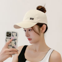 หมวกเบสบอล SnapBack หางม้าครึ่งที่ว่างเปล่าหมวกด้านบน kpop หมวกผู้หญิงป้องกันแสงแดดม่านบังแดดกีฬาหมวกหมวกลำลองผู้ชาย