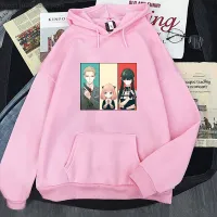 Yor And Loid Spy X Family Hoodie Baju Modis Wanita Kaus Kawaii Jepang Streetwear Antik Pria Anya Forger Atasan Grafis Size Xxs-4Xl