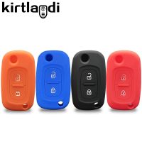 【Wrist watch】 2 Buttons Silicone Car for Renault 3 Kangoo Modus 2017 2018 Cover Holder Fob Protector Keyless ！