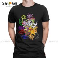 Men T-Shirt Digimon And Crests Novelty Cotton Tee Shirt Short Sleeve Nostalgic Anime T Shirt O Neck Tops Adult