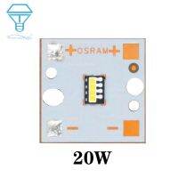 หลอดไฟแสงจ้า LED พลังงานสูง15W 20W 25W 6500K ลูกปัดนำ PCB เคลือบโคมไฟท่อทองแดงสำหรับไฟหน้ารถยนต์ DIY