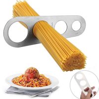 BUBUDAN Alloy Gadget Limiter Stainless Steel Kitchen Accessories Cooking Tool Amount Pasta Measure Spaghetti Ruler Noodle Measurer Controller