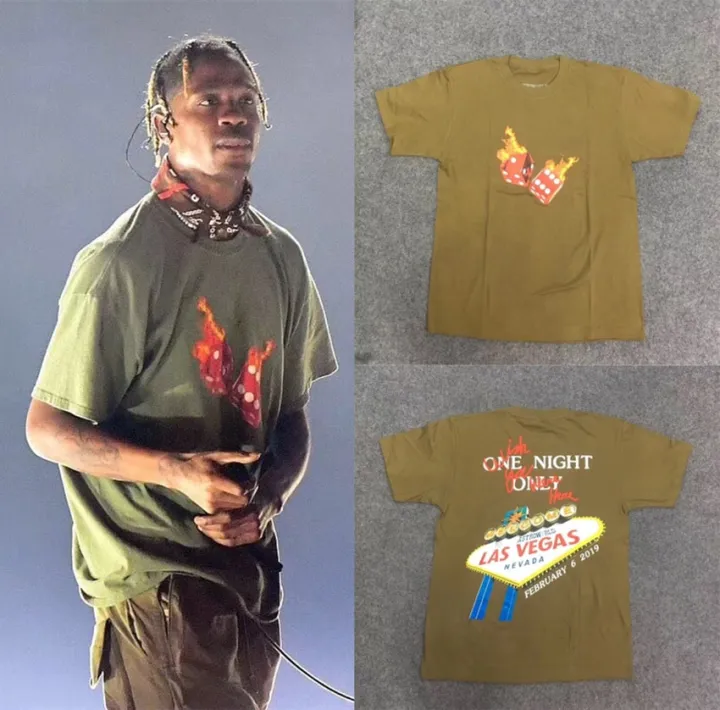 Travis scott type t shirt Clearance