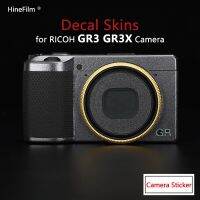 2023 GR3 GR3X หนังสติกเกอร์รูปกล้องกรอบกันเสื้อโค้ตสำหรับ Ricoh GR III สติกเกอร์อุปกรณ์ป้องกันผิวหนังกล้องดิจิทัลคอมแพ็ค