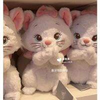 มารีแคทตุ๊กตานกฮูก The Aristocats ตุ๊กตายัดนุ่นการ์ตูนง่วงนอนใบหน้า Marie Plushies ตุ๊กตา Hiasan Kamar ของขวัญสาว