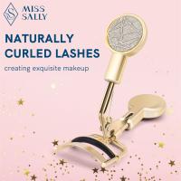 Miss Sally Professional Carbon Steel Eyelash Curler with Replacement Pads Makeup for Women Eyelashes Curling Makeup Tools