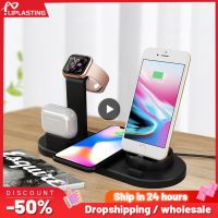 ┋ Wireless Charger Stand Watch Charger 360-degree Rotation Wireless Charger Headset Wireless Charger Bracket Smart Accessories