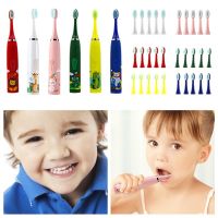 ◄⊙ Creative Washing Childrens Electric Toothbrush Portable Mini Toothbrush And Toothpaste Kits Training Toothpaste with Toothbrush