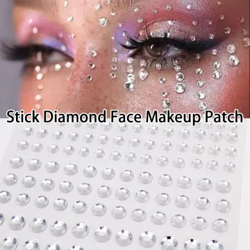 Tear Drill Tattoo Diamond Makeup Eyeshadow Face Sticker Jewels