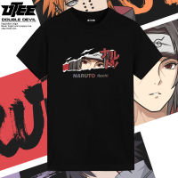 Naruto ร่วมเสื้อยืด Sasuke Uchiha Itachi Naruto อะนิเมะชายหลวมอินเทรนด์แขนสั้น