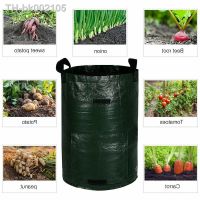 ♘❀✜ Potato Grow Bags PE Vegetable Grow Bags with Handle Thickened Vegetable Onion Plant Bag Outdoor Garden Pots 3/5/7/10 Gallon