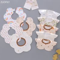 【YD】 Baby Bibs Cartoon Cotton Burp Newborn Feeding Smock Bandana Saliva Children Boys Stuffs