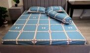 Bộ Drap Cotton Aroma Cao Cấp - Giao Màu Ngẫu Nhiên Chỉ Bán Kèm Theo Nệm