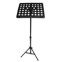 Black Portable Metal Music Stand Foldable Musical Instruments Piano Violin Guitar Sheet Music Guitar Parts Accessories