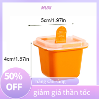 ?【HOT SALE】MUXI แม่พิมพ์ก้อนน้ำแข็งขนาดเล็ก6ชิ้น เซ็ตแม่พิมพ์ไอศกรีมพร้อมแท่งไอติมแม่พิมพ์พุดดิ้งทำเครื่องดื่มสำหรับฤดูร้อน