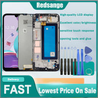 Redsange จอแอลซีดีไอพีเอซแท้สำหรับ LG K31 LMK300แผงสัมผัสหน้าจอ LCD หน้าจอดิจิตอลประกอบกับกรอบสำหรับ K31 LG